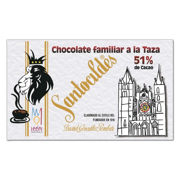 Chocolate a la Taza 51% Cacao Familiar 350 grs.